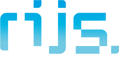 logo rijssolutions stijlvol volledig wit
